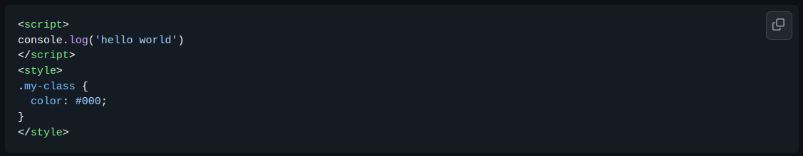github highlight example